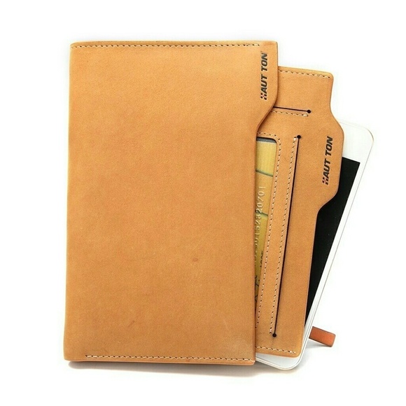 HAUT-TON Genuine Leather 100% Authentic Wallet - Picture 1 of 2